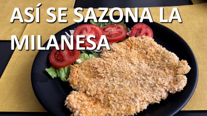 Como Hacer Milanesa de Pollo en Freidora de Aire Bien Sazonada #milanesas #milanesa #receta