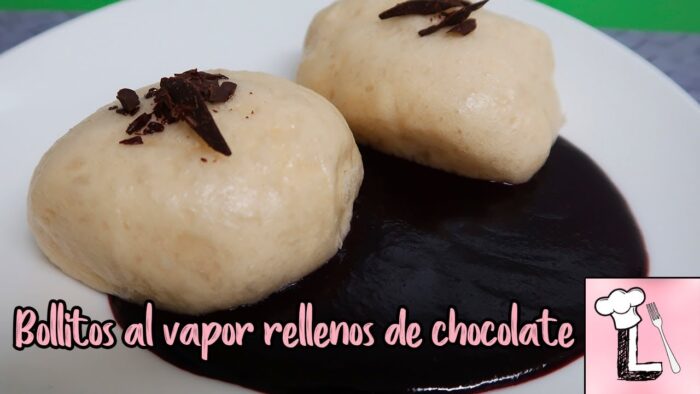 Como hacer Bollitos al Vapor rellenos de Chocolate | Receta Thermomix