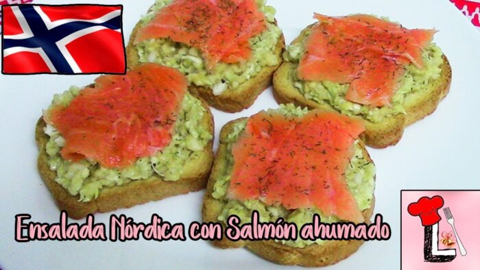 Como hacer Ensalada Nórdica con Salmón ahumado | Receta Thermomix Navidad | Cocina Nórdica