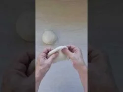 Como hacer PIZZA en Freidora de Aire 🍕🍕con Harina Leudante #short #youtubeshorts