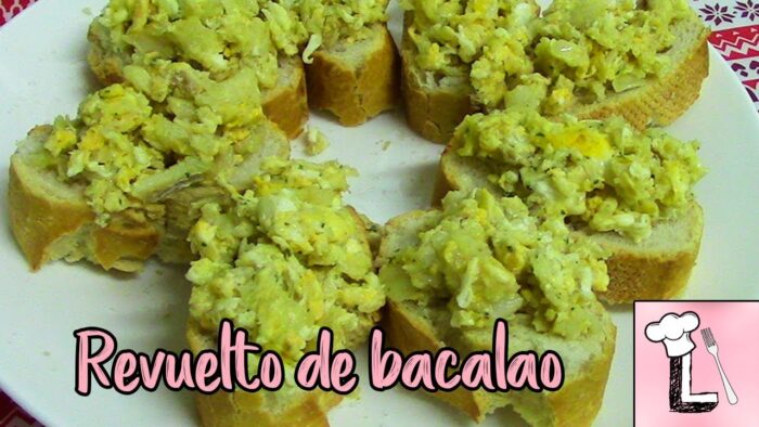 Como hacer Revuelto de bacalao| Receta Thermomix