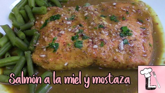 Como hacer Salmón a la Miel y Mostaza | Receta Thermomix