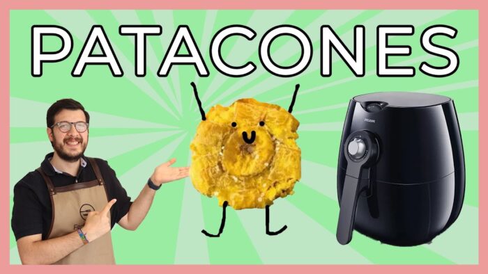 Como hacer patacones en freidora de aire (Receta definitiva) | Fedecooks