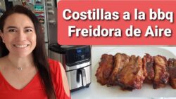 Cómo prepara costillas BBQ en la Freidora de Aire