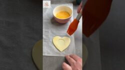 Corazones de hojaldre rellenos para San Valentín, hechos en freidora de aire #airfryer  #recetas