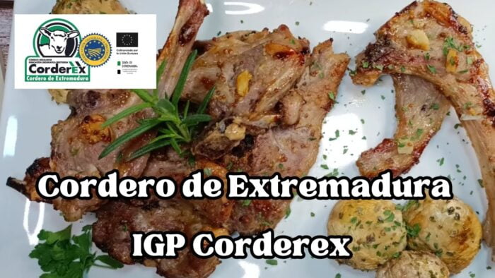 ✅ Cordero de Extremadura IGP Corderex ▶ Chuletas de cordero en freidora de aire o en el horno