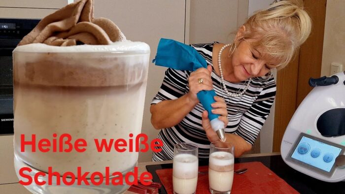 Cremigste heiße Schokolade mit Vanille Likör 43 für den Thermomix® TM5/TM6