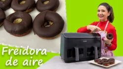 ✅DONUTS bombón ♥️🍩SALUDABLES Y SIN AZÚCAR en #freidoradeaire #cosori @cosoriespana