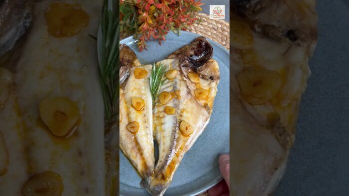 Dorada preparada en freidora de aire, muy jugosa y sencilla de preparar #freidoradeaire #airfryer