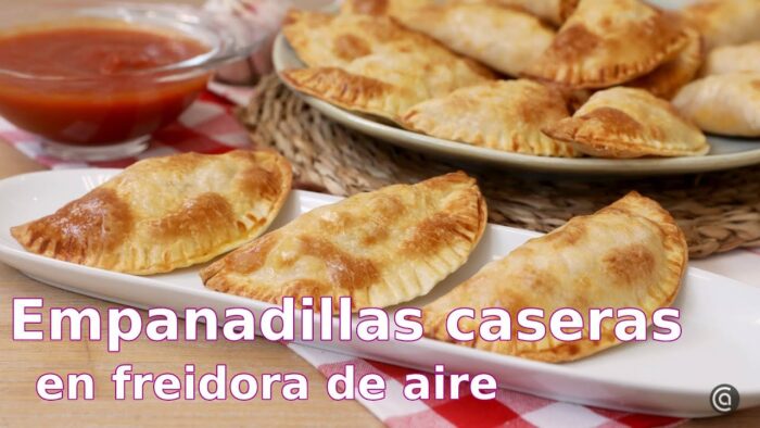 EMPANADILLAS caseras en FREIDORA de aire // Cocina Abierta