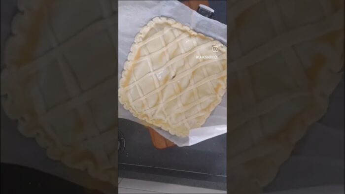 Empanada de carne y berenjena en freidora de aire #sinlactosa #airfryer #empanada #shortviral
