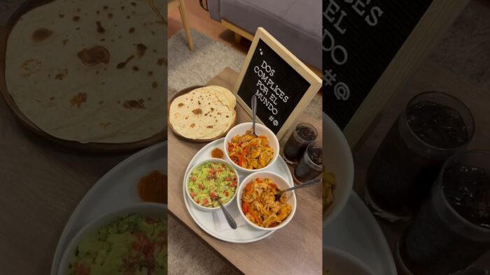 Fajitas en freidora de aire #recetasfaciles