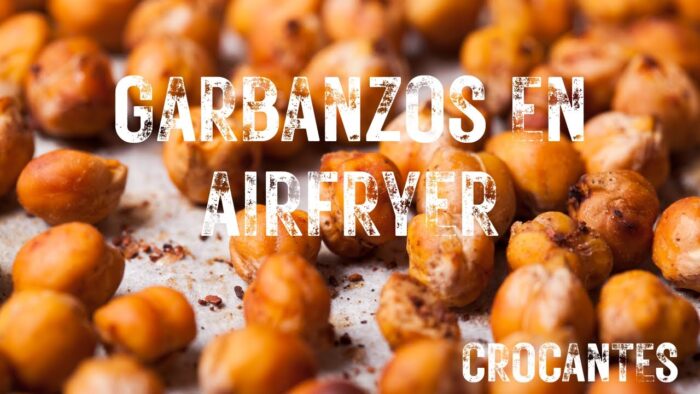 Garbanzos en Freidora Sin Aceite | RECETA FÁCIL Y RÁPIDA