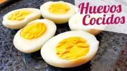 HUEVOS COCIDOS EN FREIDORA DE AIRE 🍳 ¿Es posible? 🤔 Quedan perfectos