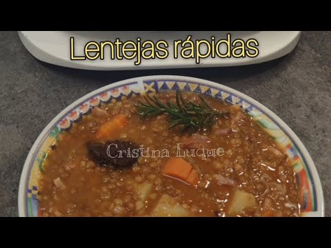 Lentejas rápidas con Thermomix® Málaga