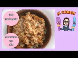 MACARRONES CON ATÚN | RECETA THERMOMIX | COCINAMOS PARA DOS | RECETA FÁCIL