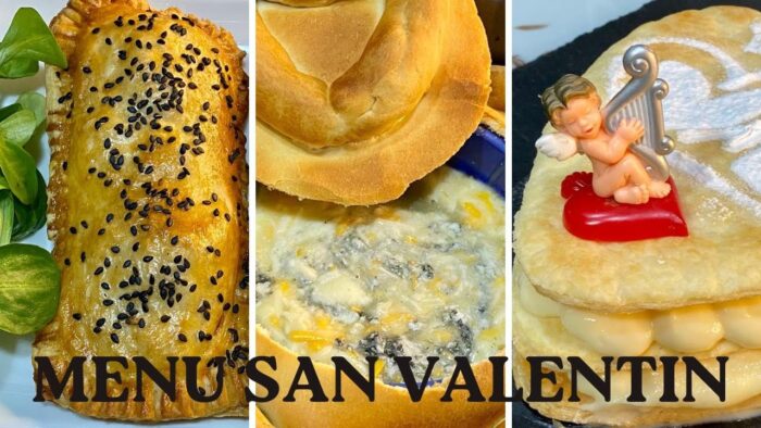 MENÚ COMPLETO PARA SAN VALENTÍN 💝!! TODO CON FREIDORA  DE AIRE!!