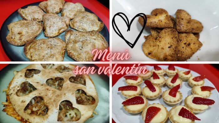 ❤️ MENU SAN VALENTIN EN FREIDORA DE AIRE ❤️ 3️⃣ Recetas rápidas y fáciles
