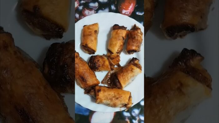 Minis croissant de Nocilla en freidora de aire