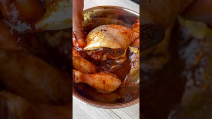 Muslos de pollo en freidora de aire Gourmia