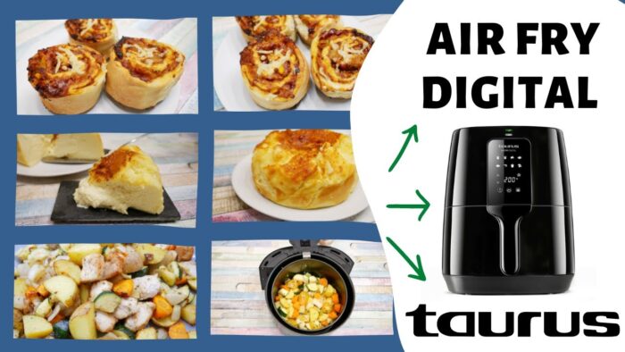 NO QUERÍA Y AHORA ES UN IMPRESCINDIBLE: + DE 3 RECETAS PROBANDO FREIDORA DE AIRE TAURUS (Airfryer)