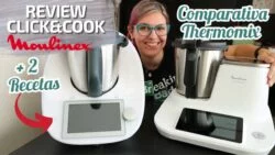 OPINIÓN Robot de Cocina CLICK & COOK MOULINEX Comparativa THERMOMIX + Recetas