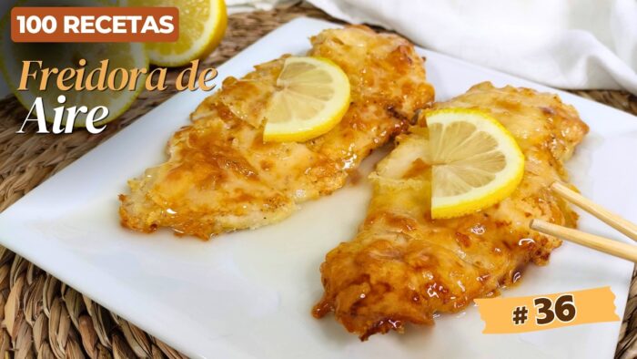 🍋 POLLO al LIMÓN estilo CHINO en Freidora de Aire 🥢 ¡Fácil, Rápido y Delicioso! 🚀
