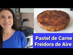 Pastel de Carne Freidora de Aire