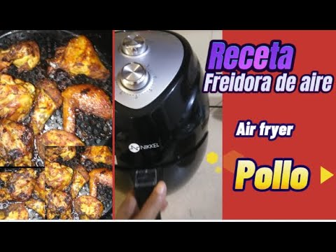 Pollo Crujiente y Jugoso en Freidora de Aire: Receta Fácil y Deliciosa #youtube #receta #pollo