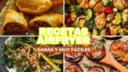 RECETAS que NO CONOCÍAS en AIRFRYER saludables, rápidas y riquísimas! 🥇