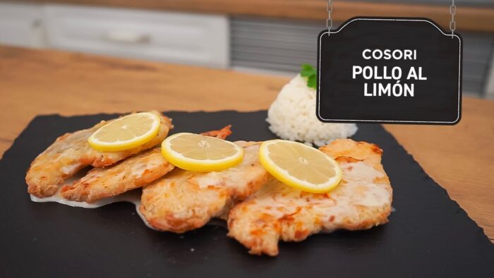 Receta – Pollo al limón en freidora sin aceite Cosori
