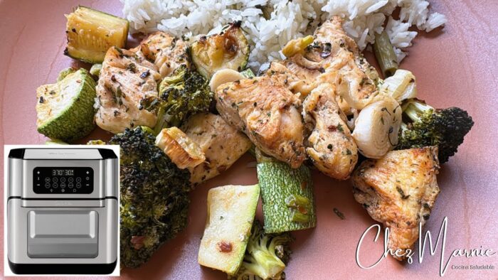 Receta Rápida y fácil: Pollo en Freidora de aire 🍗🍗🍗