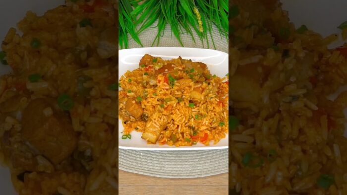 Receta de Arroz con Cerdo 🐷🍚