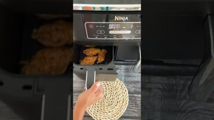 Receta de alitas de pollo con salsa de cacahuete en freidora de aire o Air Fryer l celestedelabanda