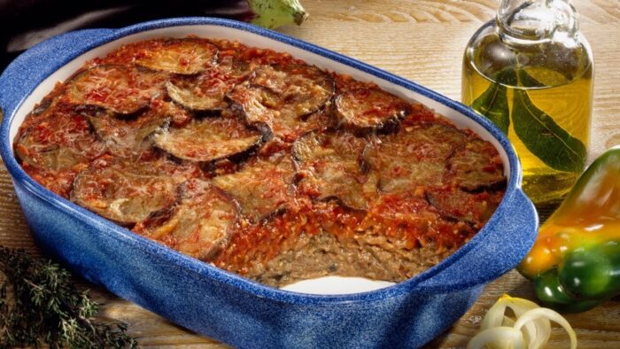 Receta de moussaka Thermomix