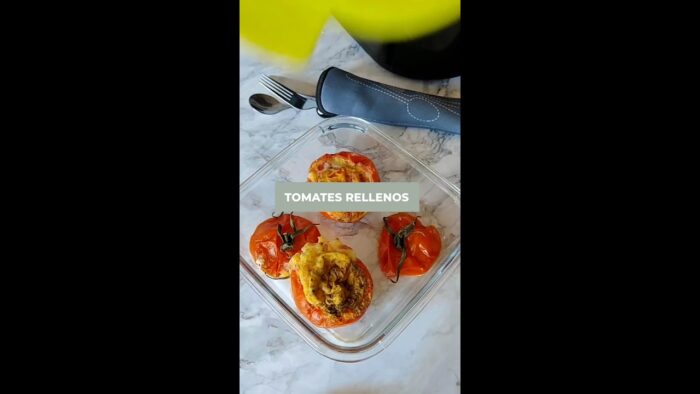 Recetas Oh’Gar: TOMATES RELLENOS (receta en Freidora de Aire) #ohgar #receta