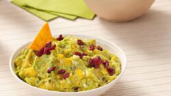 Recetas Thermomix ® TM5 – Guacamole con mango y arándanos rojos