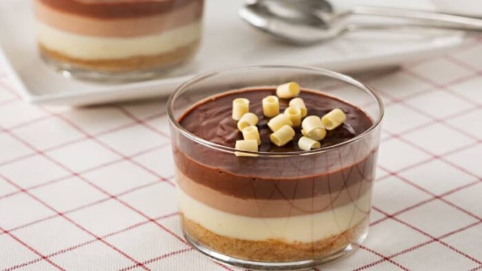 Recetas Thermomix ® TM5 – Vasito de tartas 3 chocolates