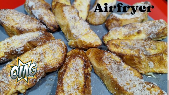 TORRIJAS EN FREIDORA DE AIRE 🥖🤤