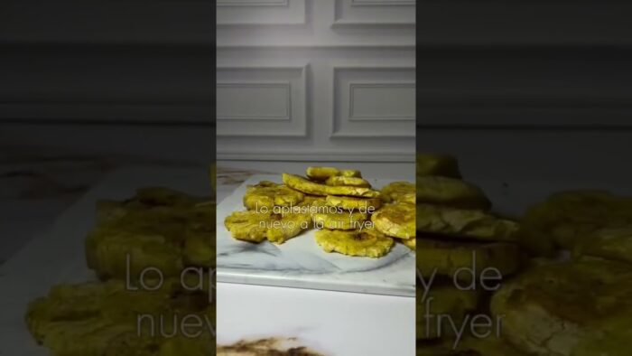 TOSTONES EN FREIDORA DE AIRE @genetorrellas | #creadordecontenido #genetorrellas #receta #healthy