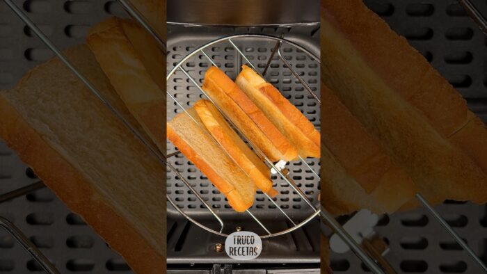 Tostadas air fryer o freidora de aire