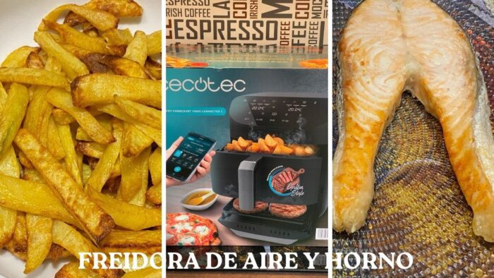 UNBOXING Y RECETAS DE LA NUEVA CECOFRY FOODCOURT 11000 CONNECTED C!! AIRFRYER Y HORNO TODO EN UNO!!