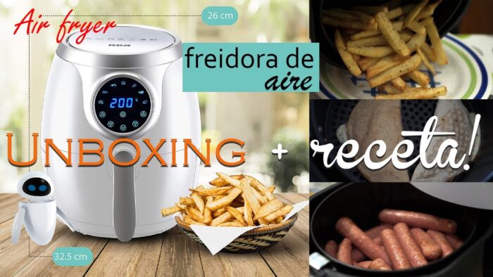 📦 Unboxing *freidora de aire RCA* + RECETA @RCA México