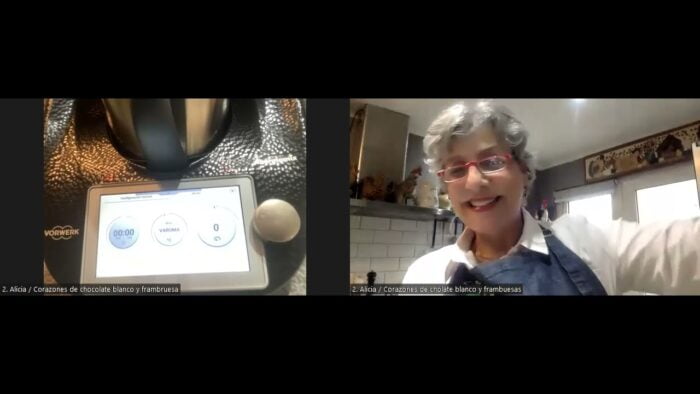 Video Clase de cocina con thermomix para el día de los enamorados