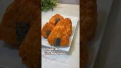 Yaki Onigiri de Kimchi y Queso | Crujiente con Freidora de Aire 🍙🇰🇷 #comidacoreana #corea