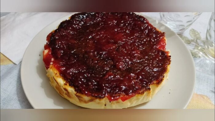 tarta de queso en freidora de aire (Air Fryer)