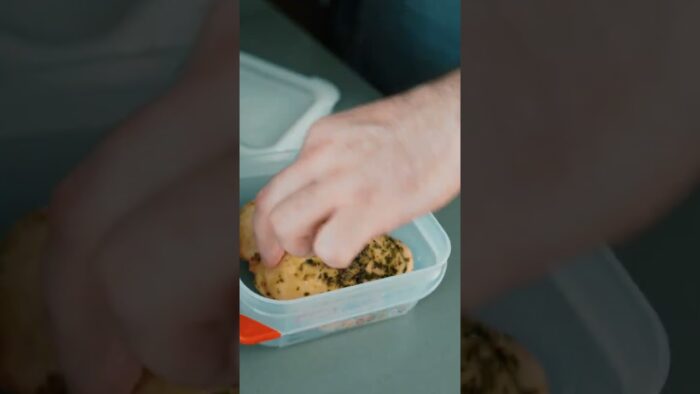 ¡Bocadillos Escolares Saludables! Receta de Fiambre de Pollo Casero en Freidora de Aire #bocadillos
