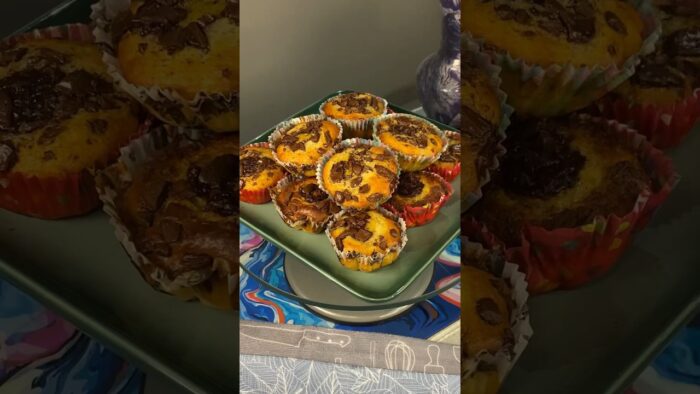 ¡PONQUECITOS DE YOGURT! | DELICIOSOS | EN FREIDORA DE AIRE |✨🍌🧁🥛🍫👩🏻‍🍳 #latinofoodiefamily