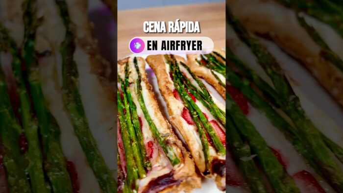 CENA RÁPIDA EN AIRFRYER #receta #airfryer #recetas