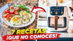 7 Recetas AIRFRYER | Recetas HUEVOS Fáciles y Rápidas 🍳🕒